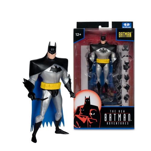 BATMAN SILVER - THE NEW BATMAN ADVENTURES WV5 - 6" SCALE -DC DIRECT - MCFARLANE em Oferta na Shopee