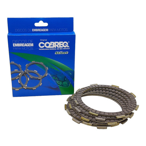 DISCO DE EMBREAGEM COBREQ ( 0001-DE ) HONDA TITAN FAN BROS 125 150 160 em Oferta na Shopee
