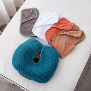 Uequilibrium Coral Velo Almofada Toalhas Em Forma De U Capas Faciais Engrossado Encosto De Cabeça Cuidados Beleza SPA Ma em Oferta na Shopee