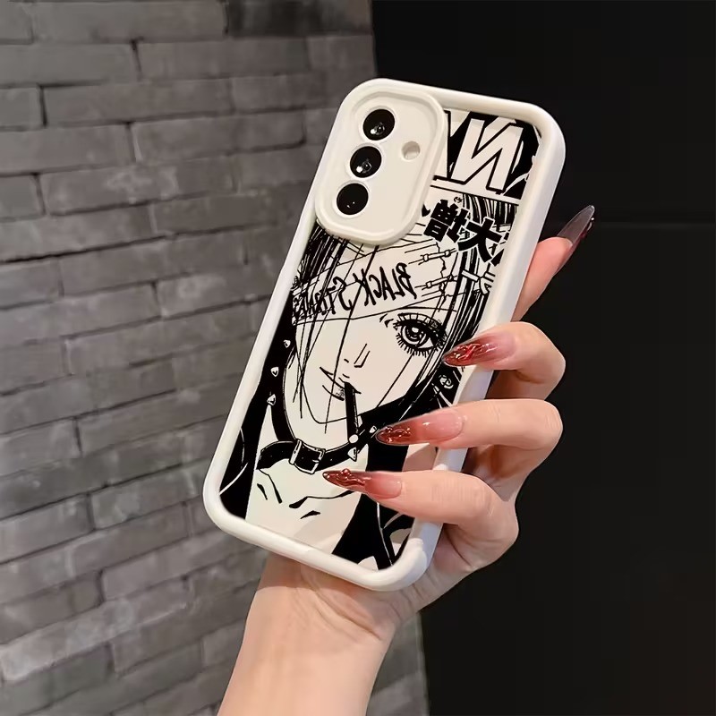 Capinha Capa Para Samsung A04 A05 A10 A12 A14 A15 A32 A35 A55 A72 Anime japonês Nana De Silicone Anti-impacto em Oferta na Shopee