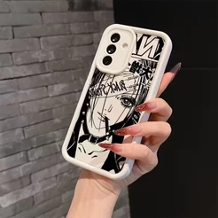 Capinha Capa Para Samsung A04 A05 A10 A12 A14 A15 A32 A35 A55 A72 Anime japonês Nana De Silicone Anti-impacto
