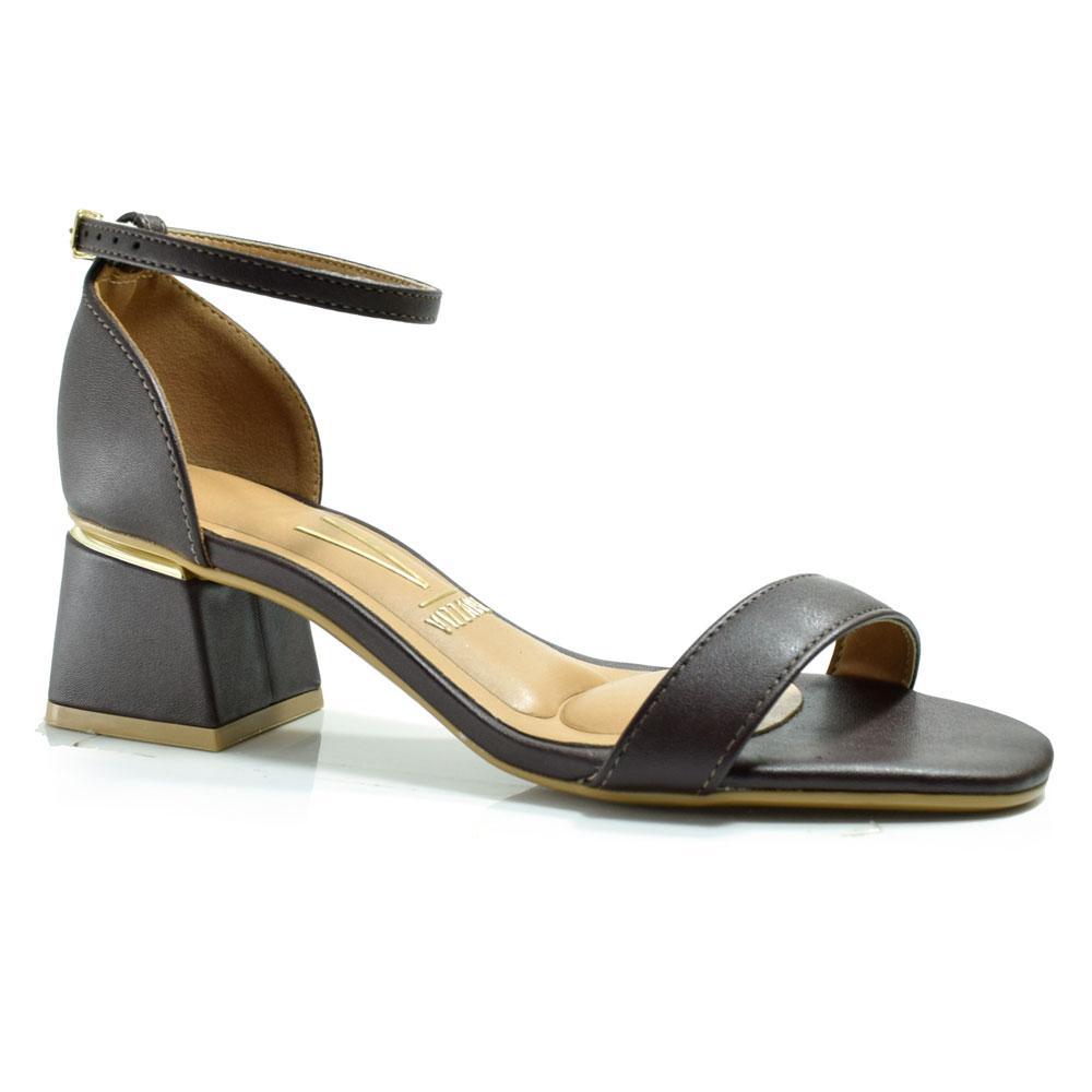 Sandália Feminina com Salto Bloco Vizzano 6428104-7286