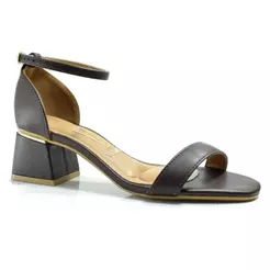 Sandália Feminina com Salto Bloco Vizzano 6428104-7286