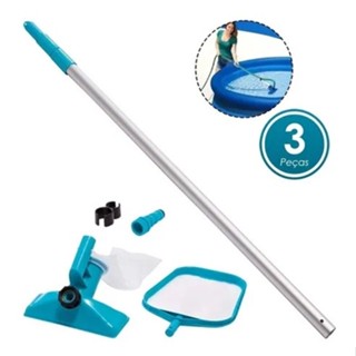Kit Piscina Peneira + Aspirador - Intex 28002 em Oferta na Shopee