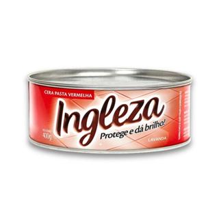 Cera em Pasta Vermelha INGLEZA 400g em Oferta na Shopee