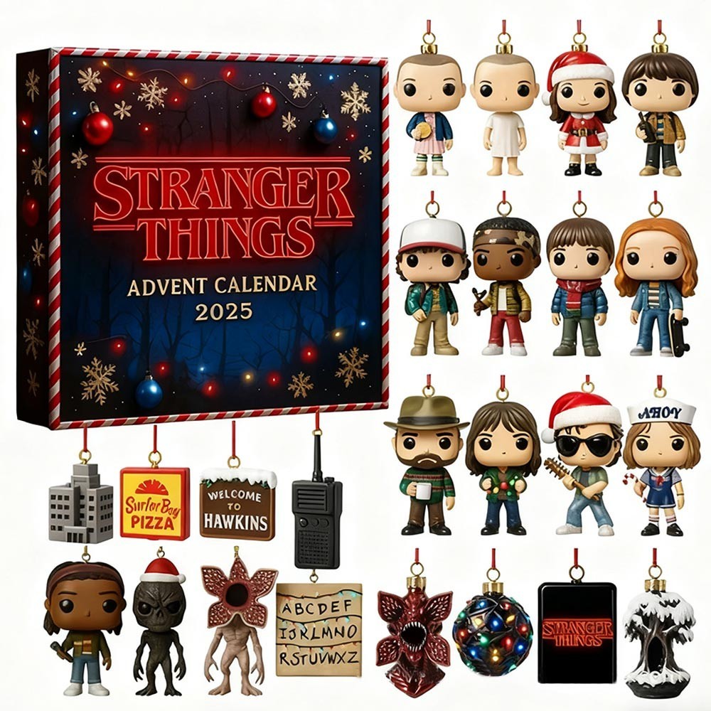 The calendar of the Advent of Stranger Things in 2025 em Oferta na Shopee
