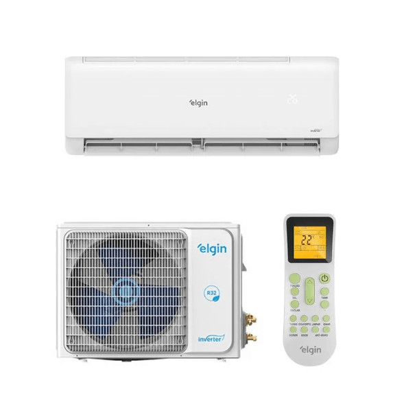 Ar Condicionado Split Hi Wall Inverter Elgin Eco II Connect 24.000 Btus Frio 220V R-32