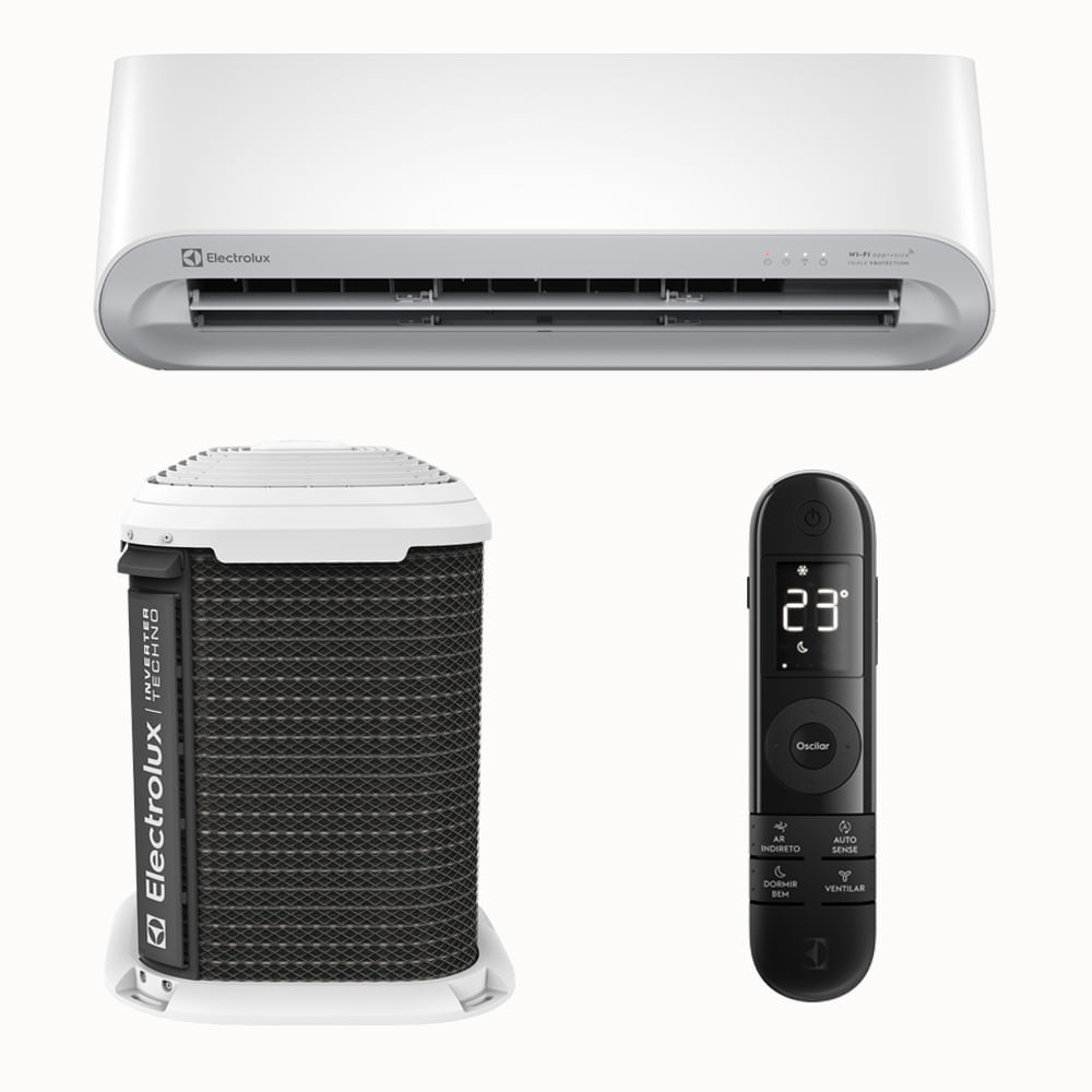 Ar Condicionado Split Hi Wall Electrolux Color Wi-Fi Inverter 18.000 Btus Frio 220v R-32