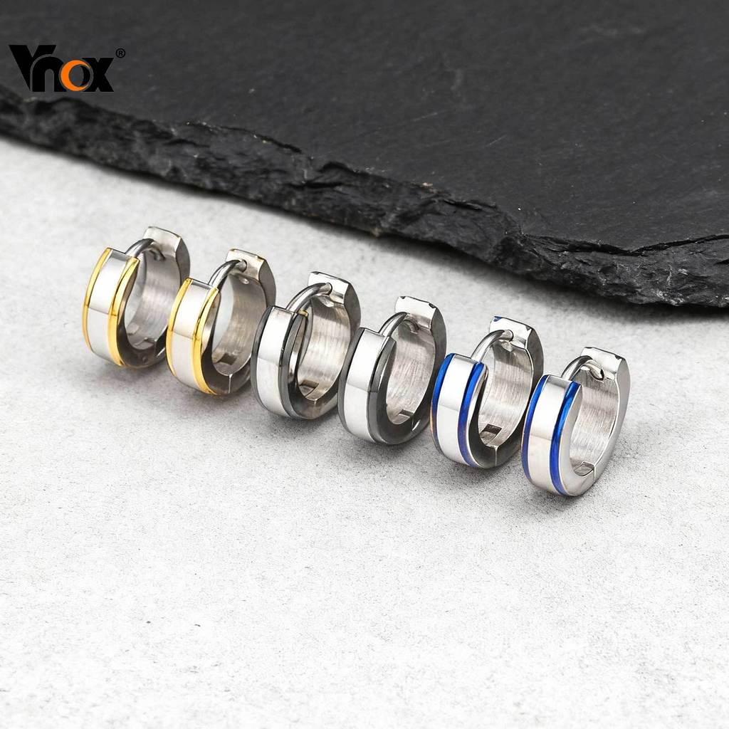 Vnox Edgy Aço Inoxidável Ear Cuff Punk Unissex Brinco Alternativa Moda Presente em Oferta na Shopee