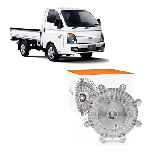 Polia Viscosa Embreagem Galloper H100 Hr Starex Terracan Bongo L200 L200 Original Starke