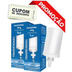 KIT 2 VELAS TRADICIONAIS PARA FILTRO DE BARRO COMPATIVEL COM TODOS OS FILTROS DE BARRO
