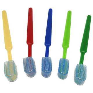 Kit 20 Escova Dental Infantil Macia Com Protetor de Cerdas Medfio