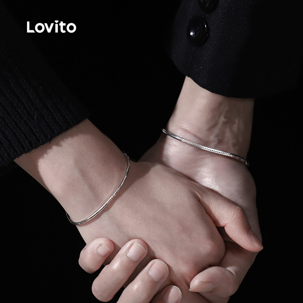 Lovito Pulseira Simples LCS29A52 em Oferta na Shopee
