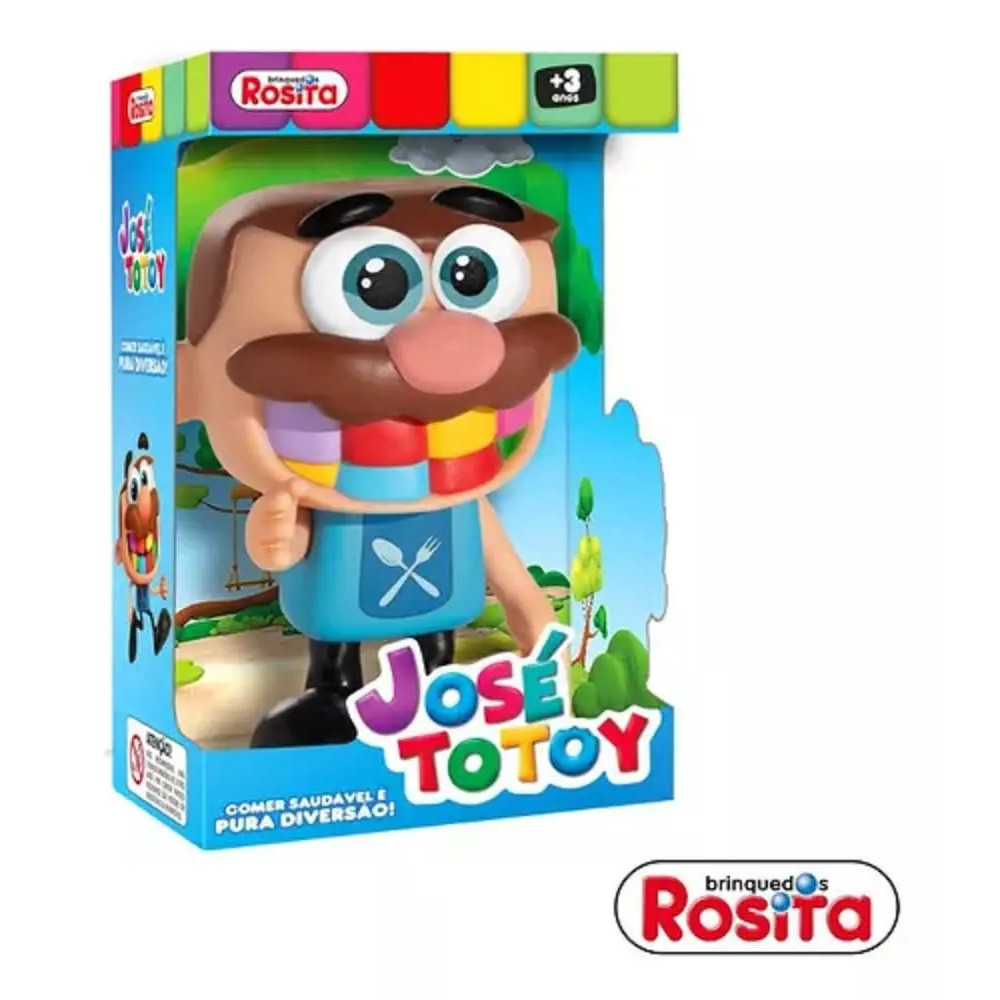 Boneco José Comilão Totoy Kids Rosita Original Articulado Vinil Infantil +3 Anos
