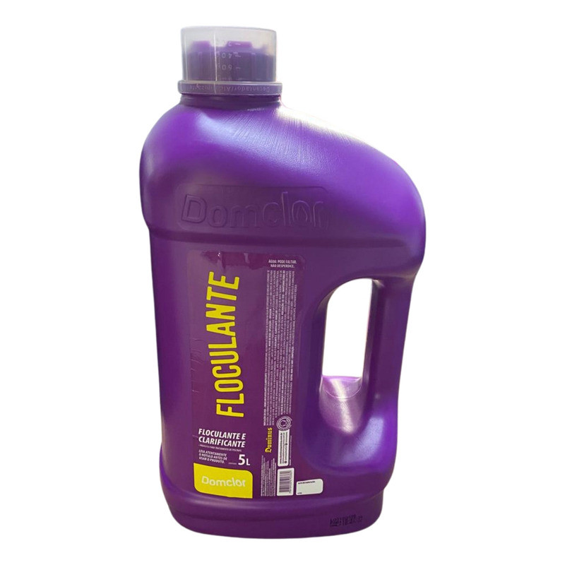 Floculante E Clarificante Para Piscina Domclor Limpeza 5l em Oferta na Shopee