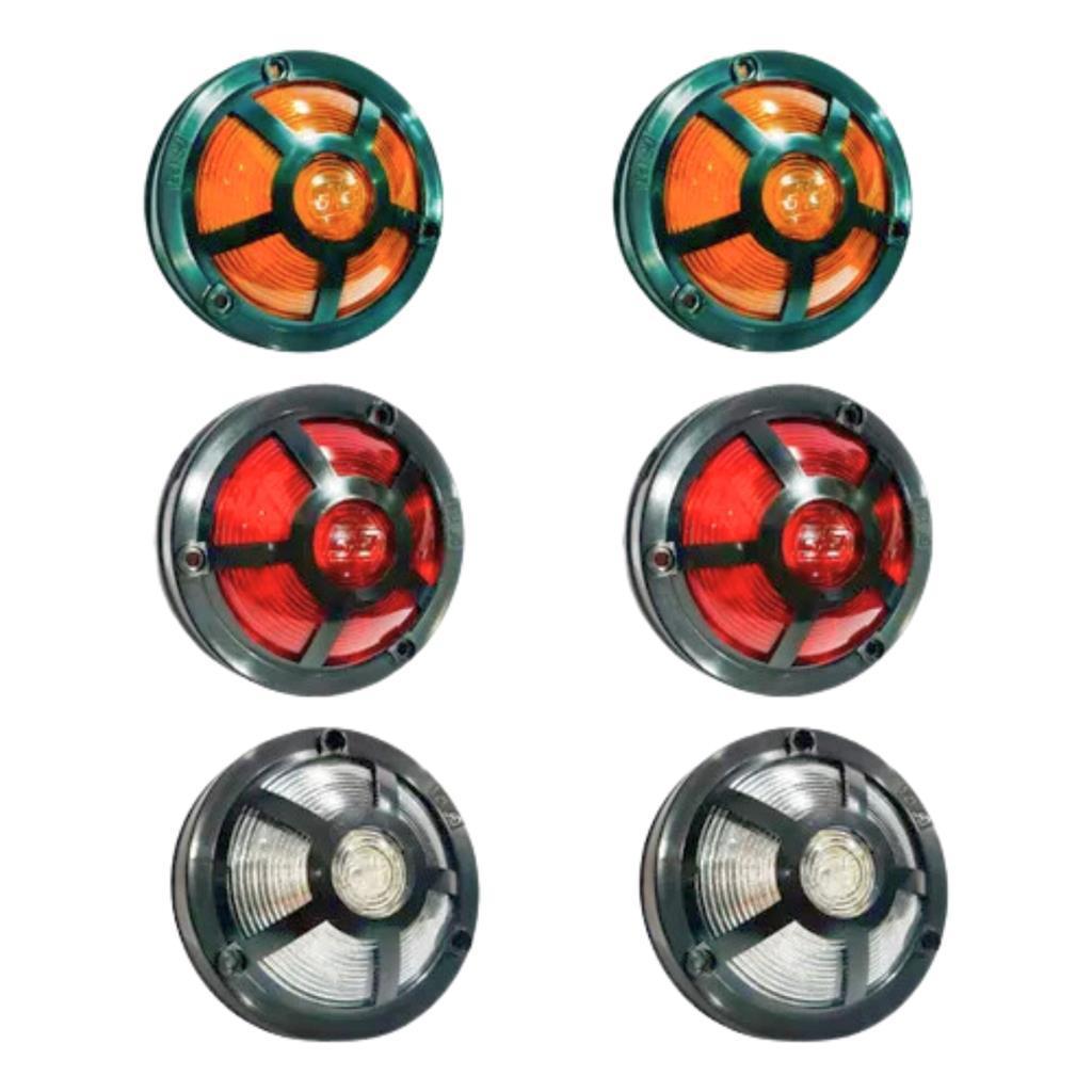 6 LANTERNA ESTRIBO COMPATÍVEL MB 1113 1313 1513 CARA PRETA em Oferta na Shopee