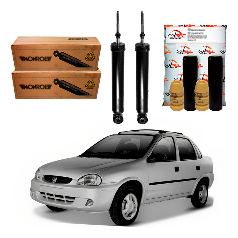 Amortecedor Traseiro Monroe Corsa Classic 1.0 1996 A 2010