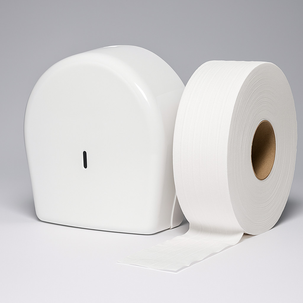 DISPENSER SUPORTE PARA PAPEL HIGIENICO ROLAO 300/500MT