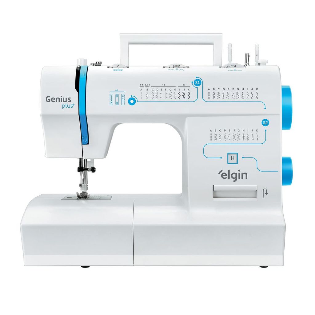 Máquina de Costura Genius Plus 31 Pontos 110V - Elgin