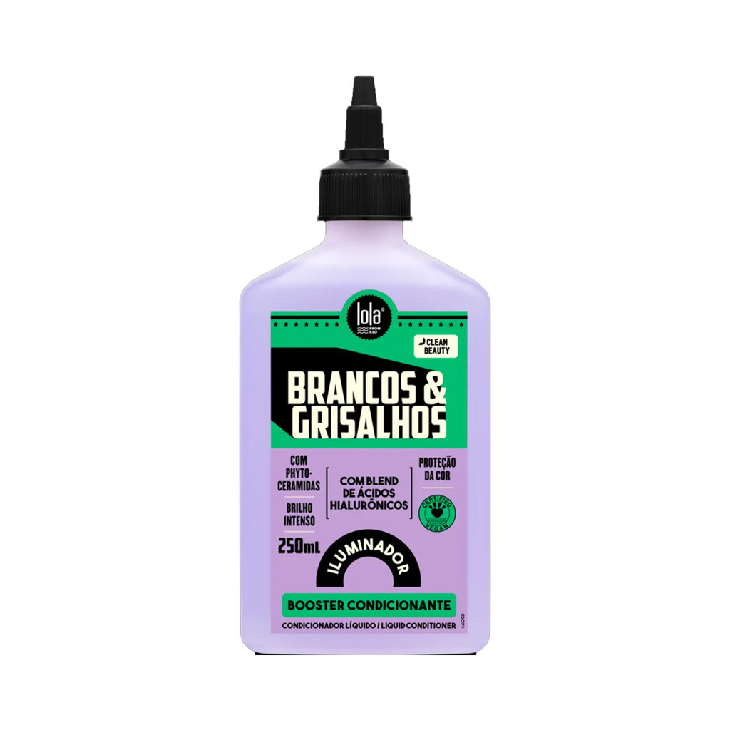 Booster Condicionante Lola Cosmetics Branco Grisalhos 250ml
