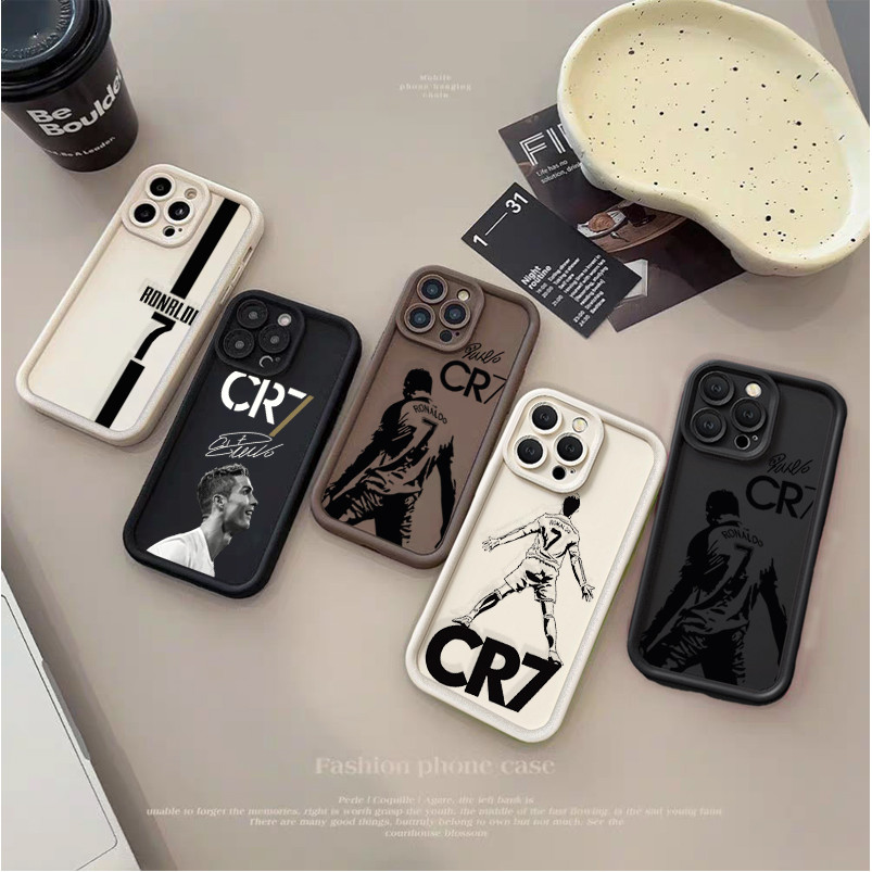 CR7 Ronaldo Caso De Telefone Para Motorola Moto G85 G86 G56 G24 G35 G14 G52 G84 G05 G34 G75 GPlay 2025 Pára-Choques Sili