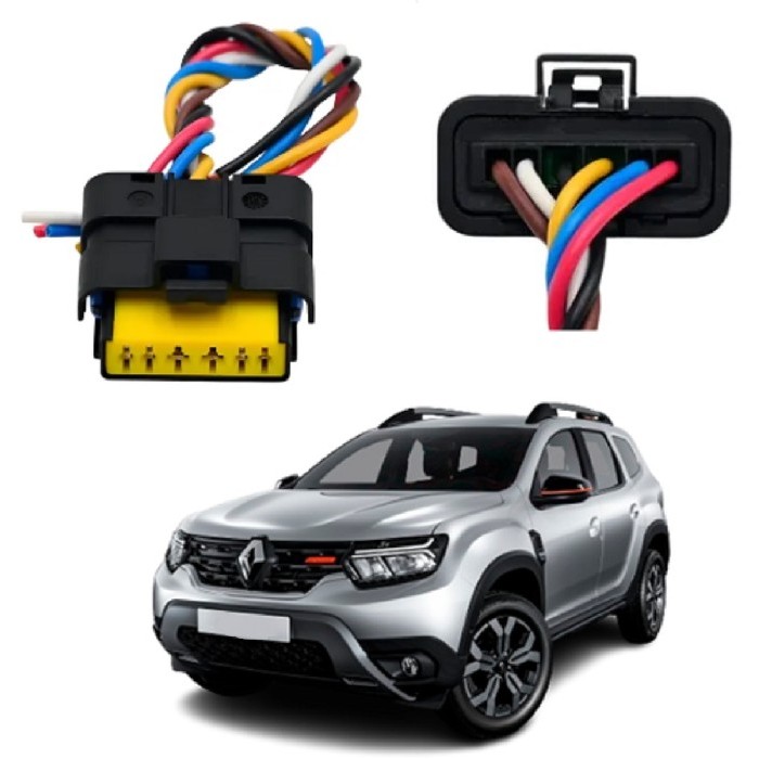 CHICOTE 6 VIAS CITROEN C3, LINHA PEUGEOT, FIAT PALIO, SIENA 16V FIRE, RENAULT DUSTER, MEGANE 1061139