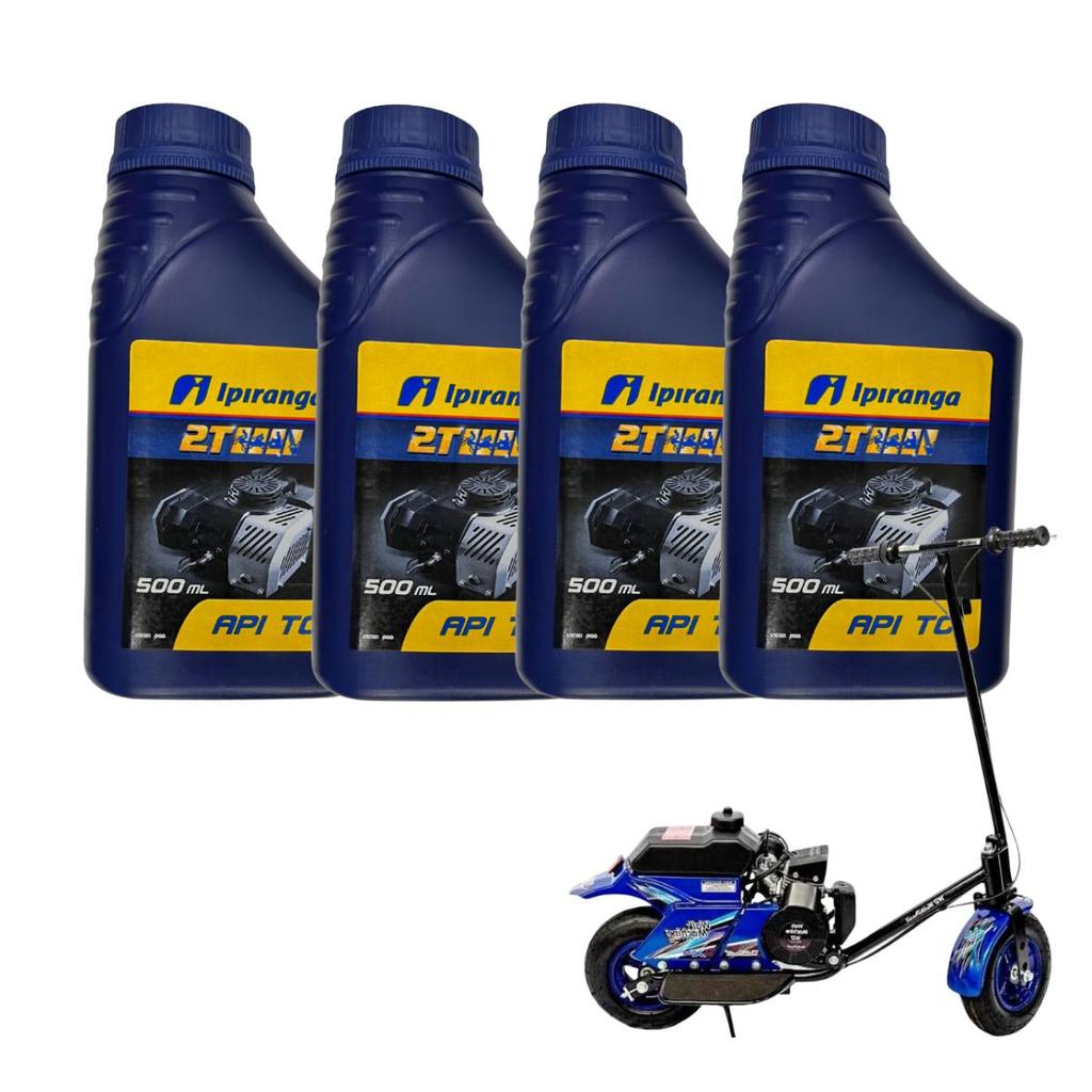Kit 4 Óleos para Motor de 2 Tempos