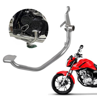 Pedal De Freio Traseiro Honda CG Fan Start 160 Cromado em Oferta na Shopee