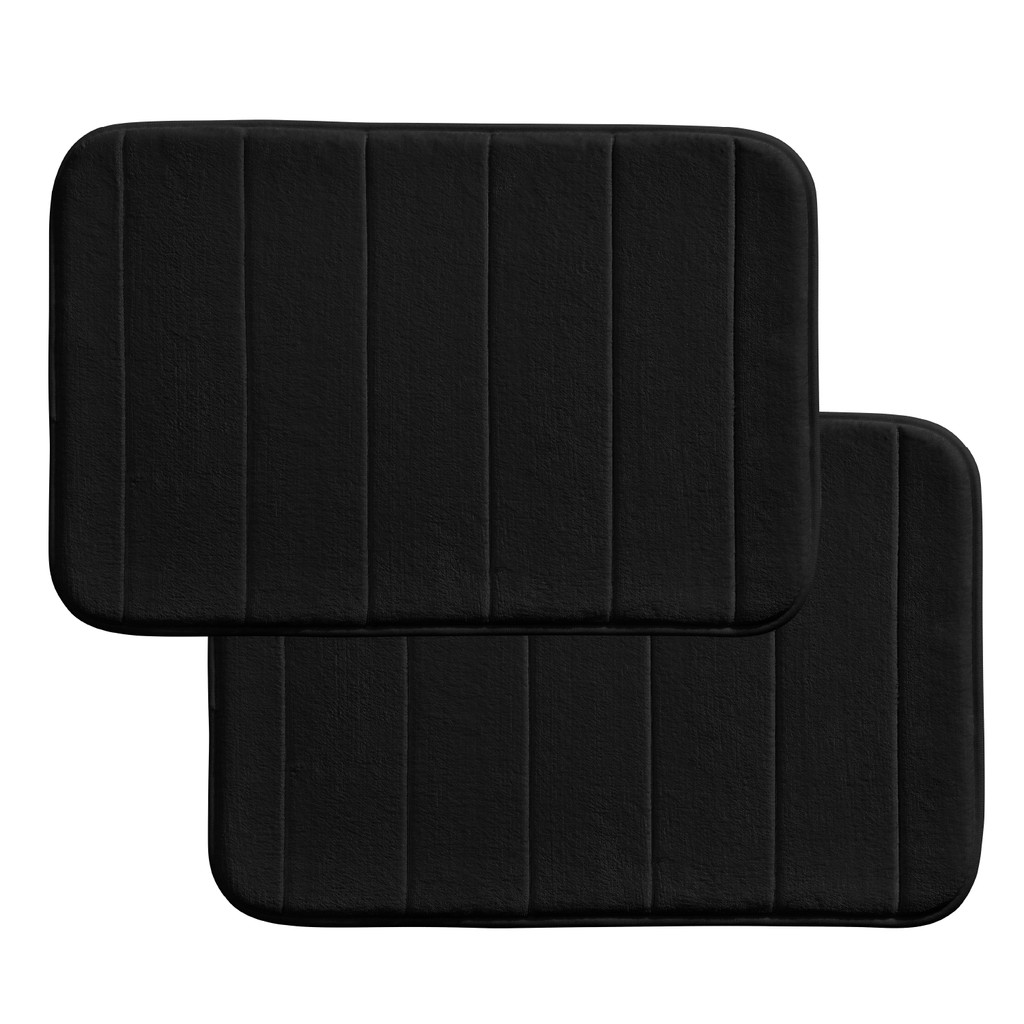 Kit Tapetes Antiderrapante Macio Soft para Banheiro 60x40cm - 02, 04 ou 06 unidades