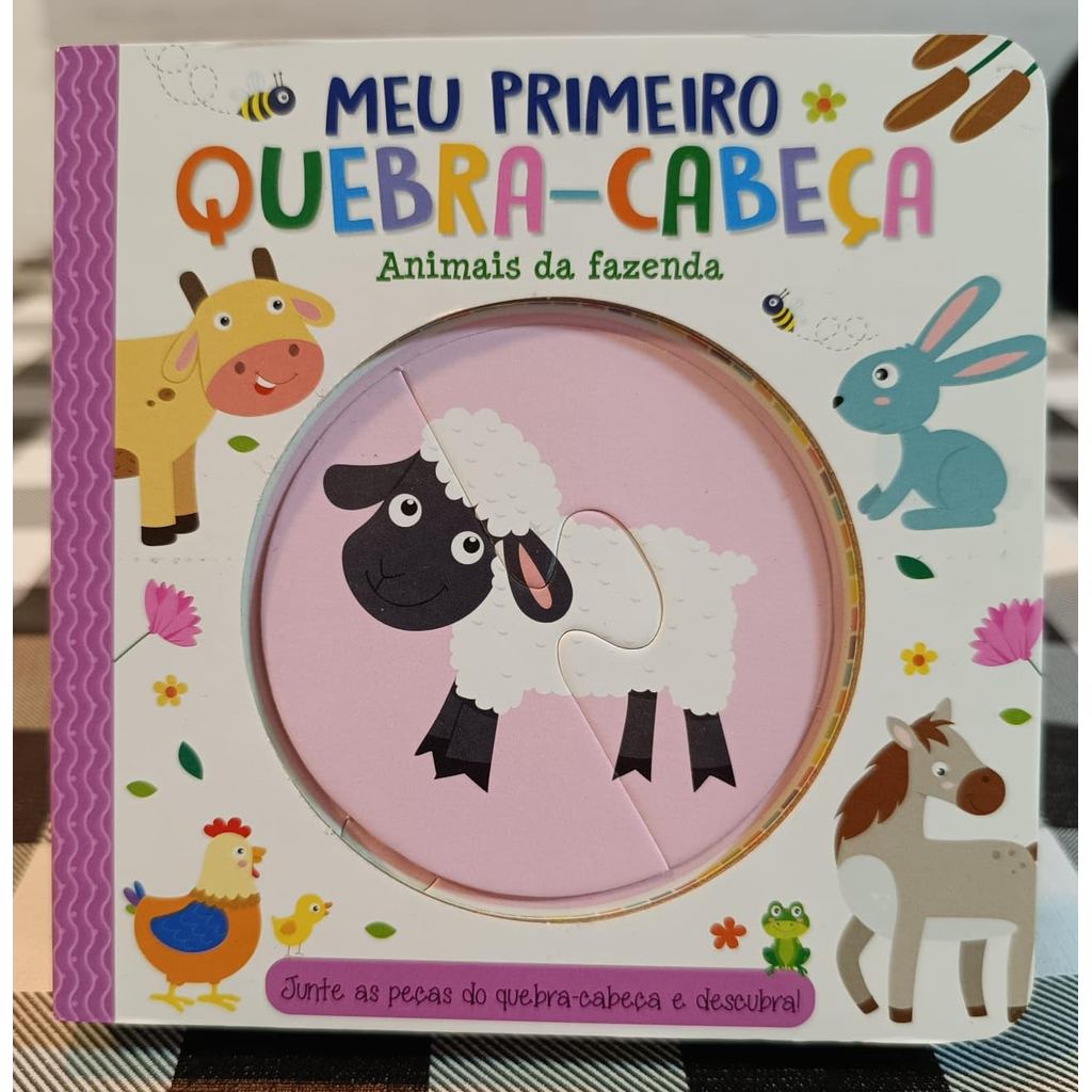 Meu Primeiro Quebra Cabeça | Animais da Fazenda