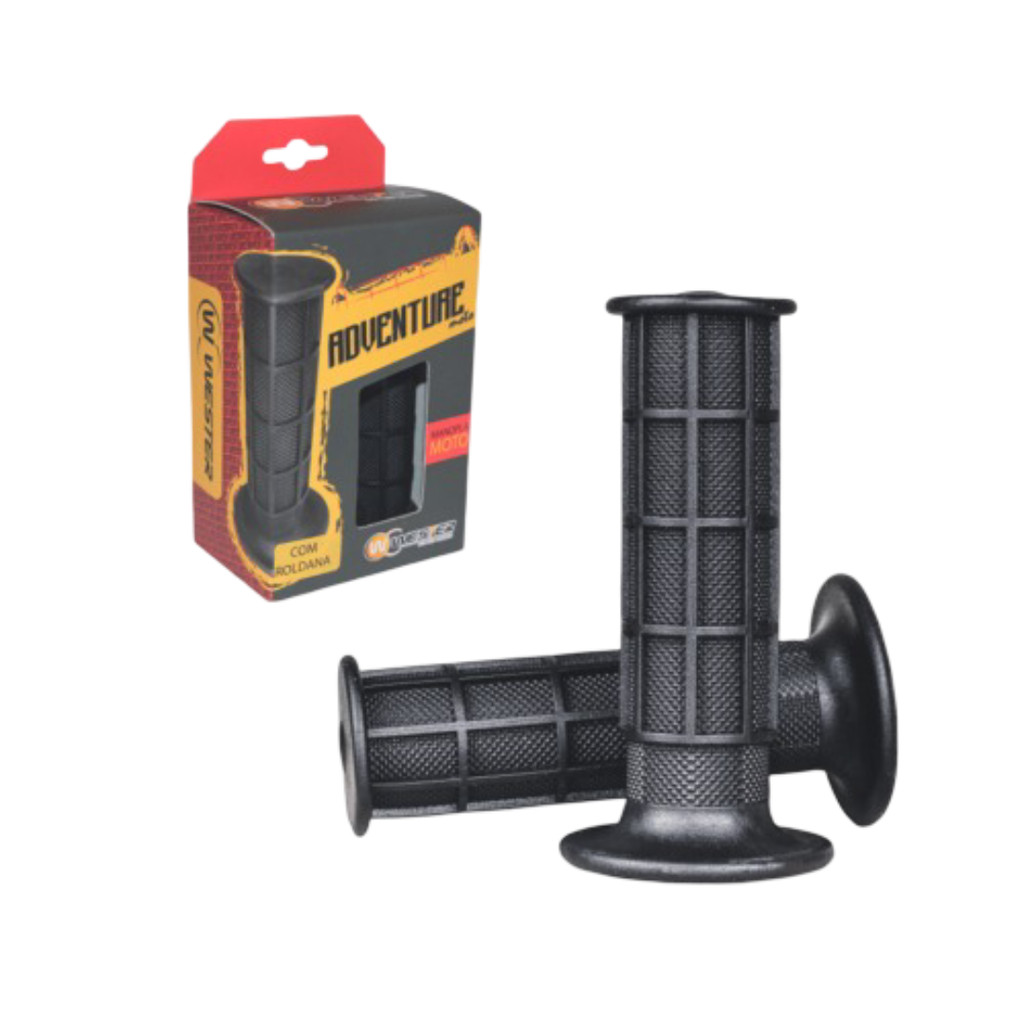 MANOPLA BROS 125-150/ XRE/ FALC/ TWI/TOR GEL PRETO WESTER