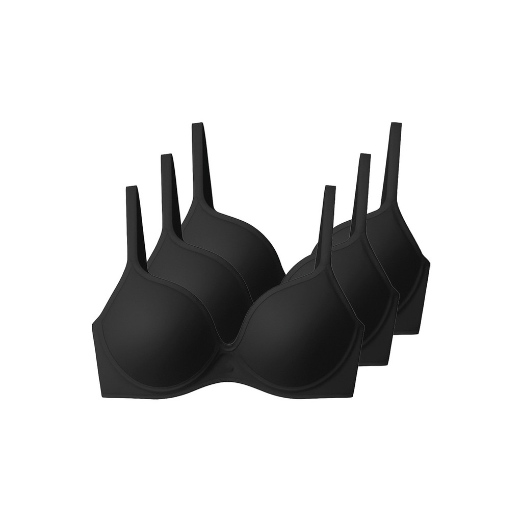 Imagem Kit com 3 Sutiãs com Aro e Bojo Liz 51809 Taça B