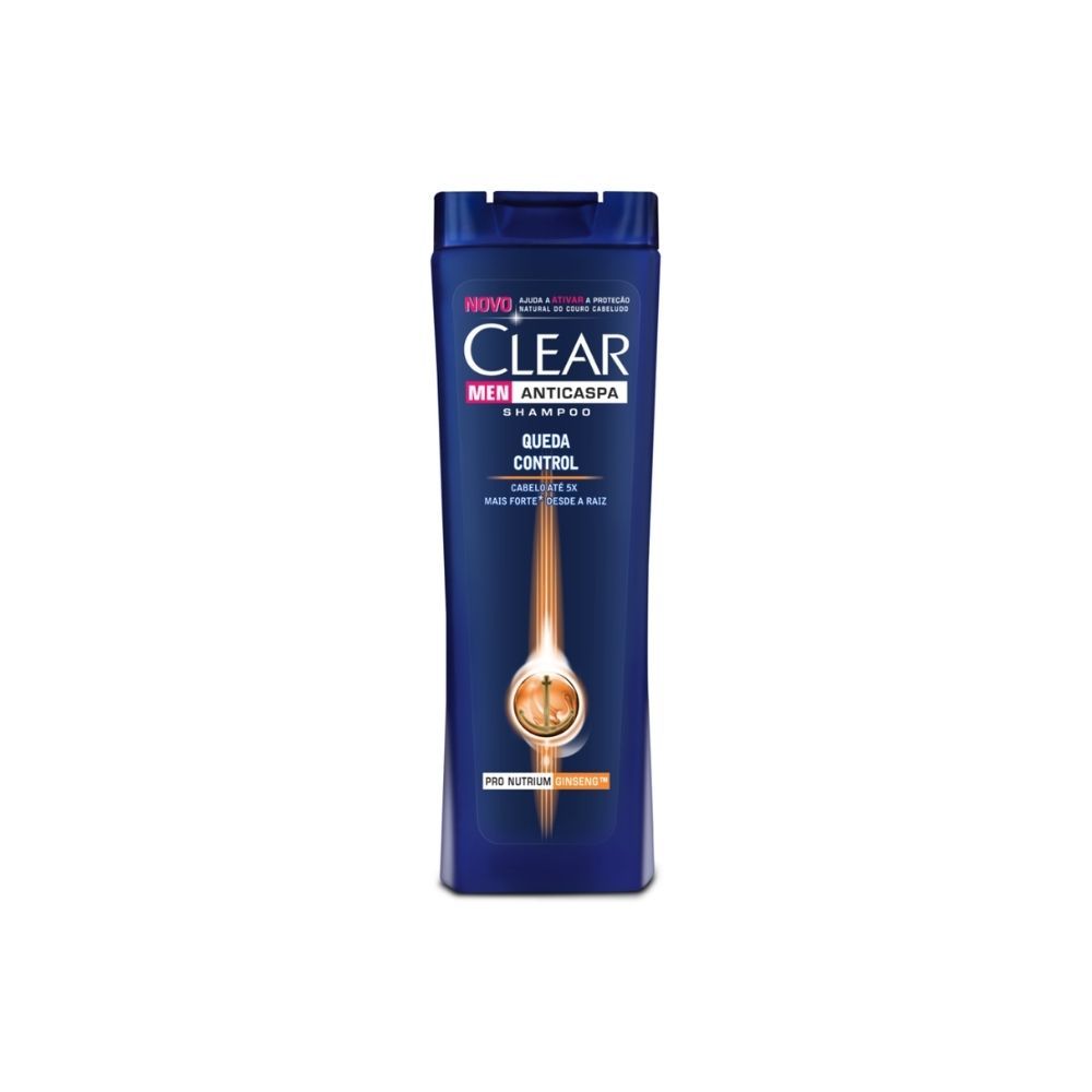 Shampoo Anticaspa Clear Controle de Queda 200ml