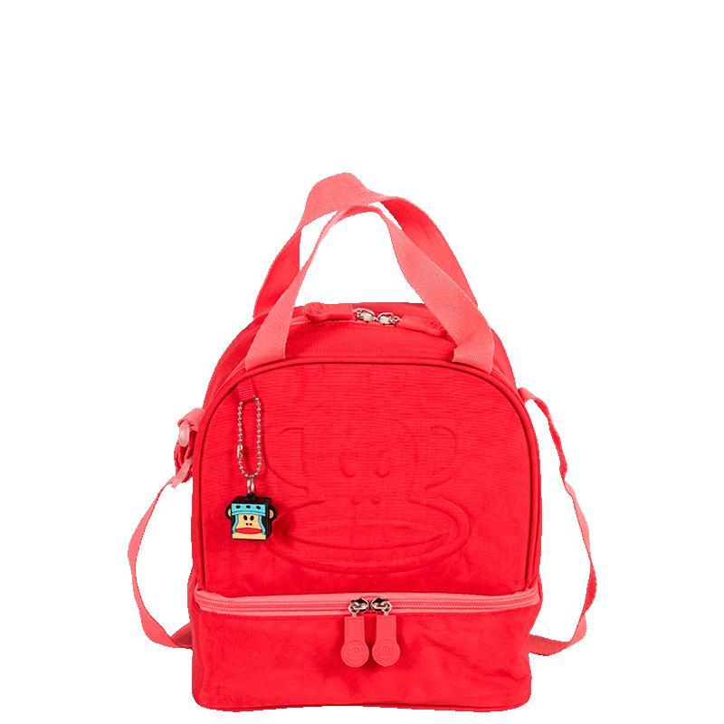 Lancheira 2 Compartimentos Paul Frank Classics Vermelho - Cereja em Oferta na Shopee