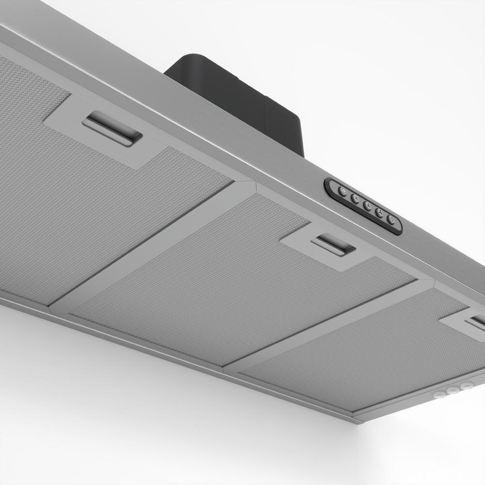 Depurador de Embutir 3 Velocidades Fogatti Compact New 75cm 140W Inox 127V — imagem 2 de 2