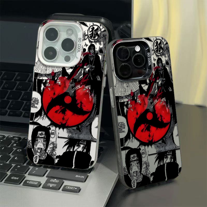 Capinha de celular do Naruto  anime para iPhone 7+8 11 12 13 15 14 16 Pro Max Xr Xs Max 7+8 16 Plus capa anti impacto em Oferta na Shopee