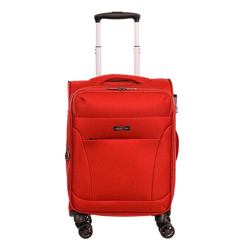 Mala de Viagem Bordo com Rodas Duplas 360° Ultralight 5T Plus Laranja - Telha