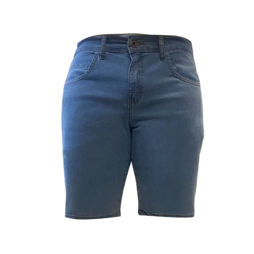 Bermuda Ogochi Essencial Jeans Claro