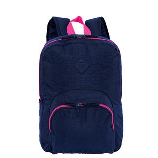 Mochila Sestini Happy Crinkle - Azul Neon em Oferta na Shopee