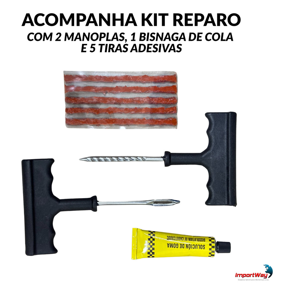 Detalhes do Mini Compressor De Ar 300psi 20l/min Com Kit Reparo - IWMCA001