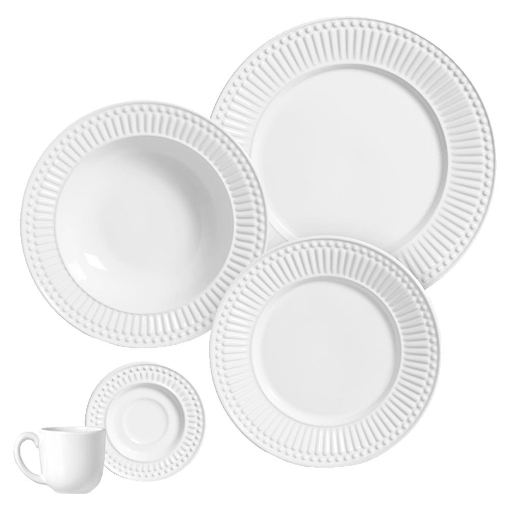 Aparelho de Jantar Roma 20 Peças: Onde Comprar | BuscaProdutos