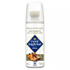 Cera Líquida Incolor Calçado 60ml Brilho E Proteção Ingleza Frasco