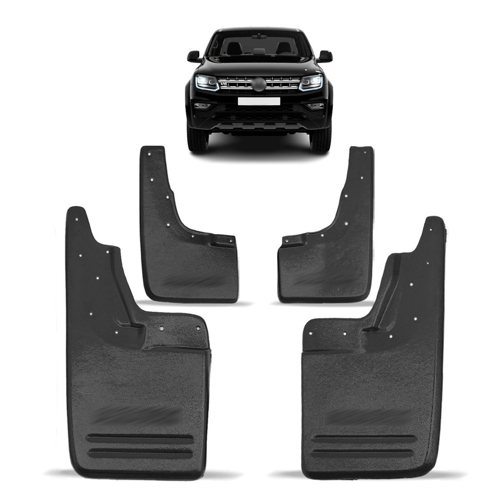 Kit Apara Barro Lameira Amarok 2010 a 2025 Com Alargador Flap Protetor
