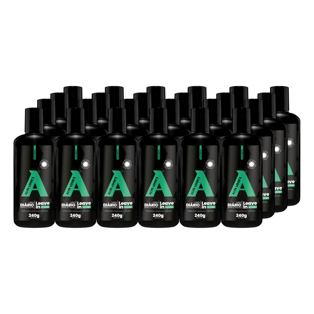 Kit 24 Un Leave-In 240Ml - Alfa Look'S