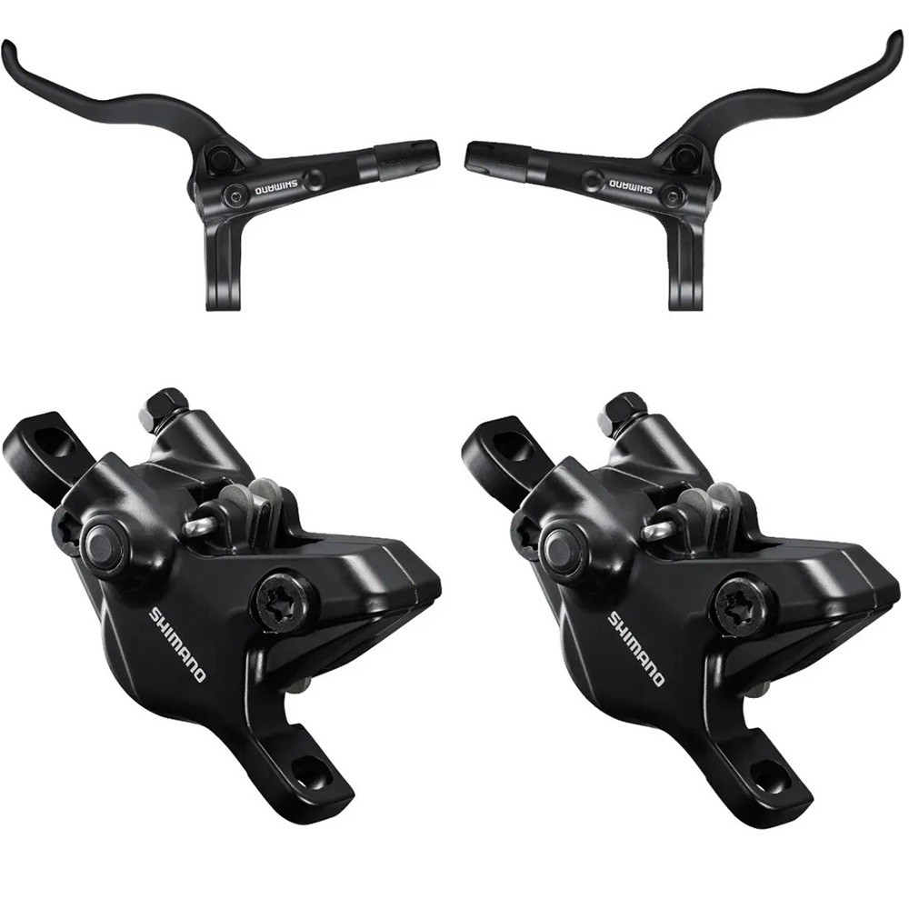 Par Freio A Disco Hidráulico Shimano Deore Bl-mt401/br-mt410