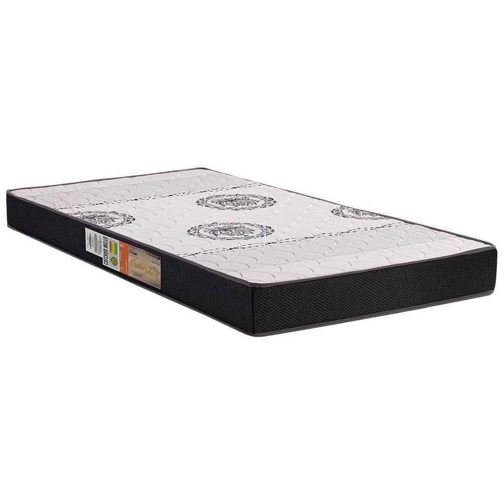 Colchão Solteiro D28 / EP / Anatômico Orthoface Black (88x188x19) - Polar em Oferta na Shopee
