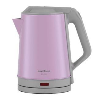 Chaleira Elétrica Rosa Britânia 1,9L Inox BCH12RS 220V em Oferta na Shopee