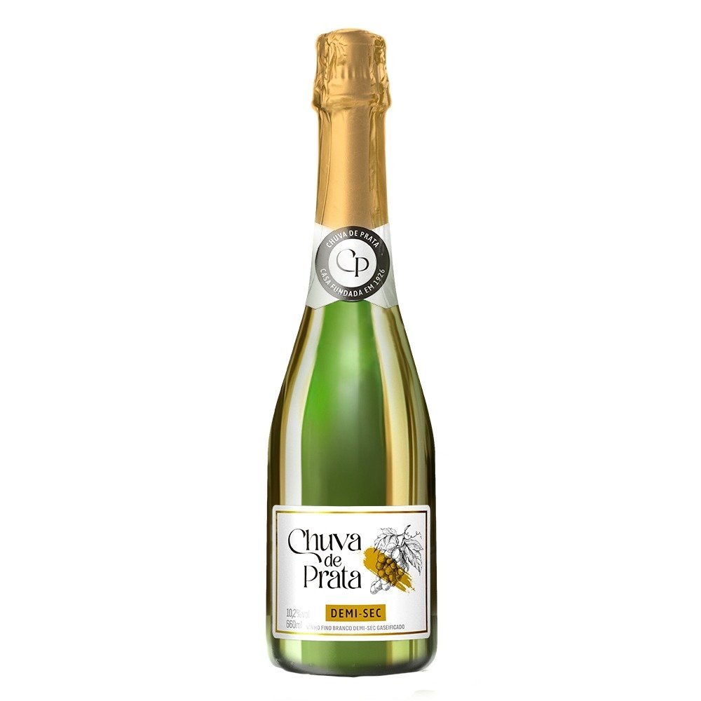 Espumante Chuva De Prata Demi Sec Branco 660ml