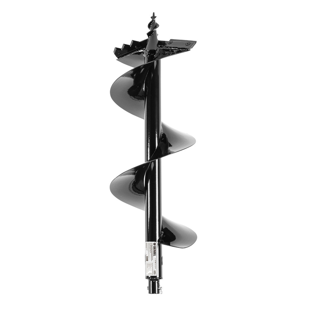 BROCA ESPIRAL PARA PERFURADOR DE SOLO, DIAMETRO 250 MM, COMPRIMENTO 800 MM, CONEXAO 20 MM//DENZEL