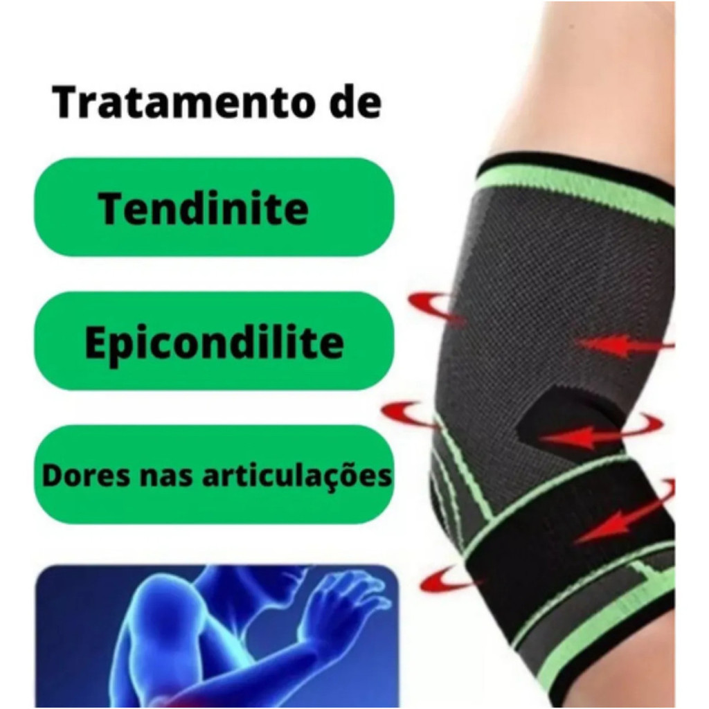 Cotoveleira Tênista: Onde Comprar | BuscaProdutos